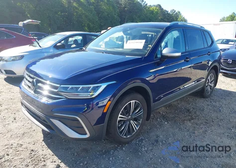 2024 Volkswagen Tiguan 2.0T Wolfsburg Edition from USA, damaged, VIN 3VV6B7AX5RM225695